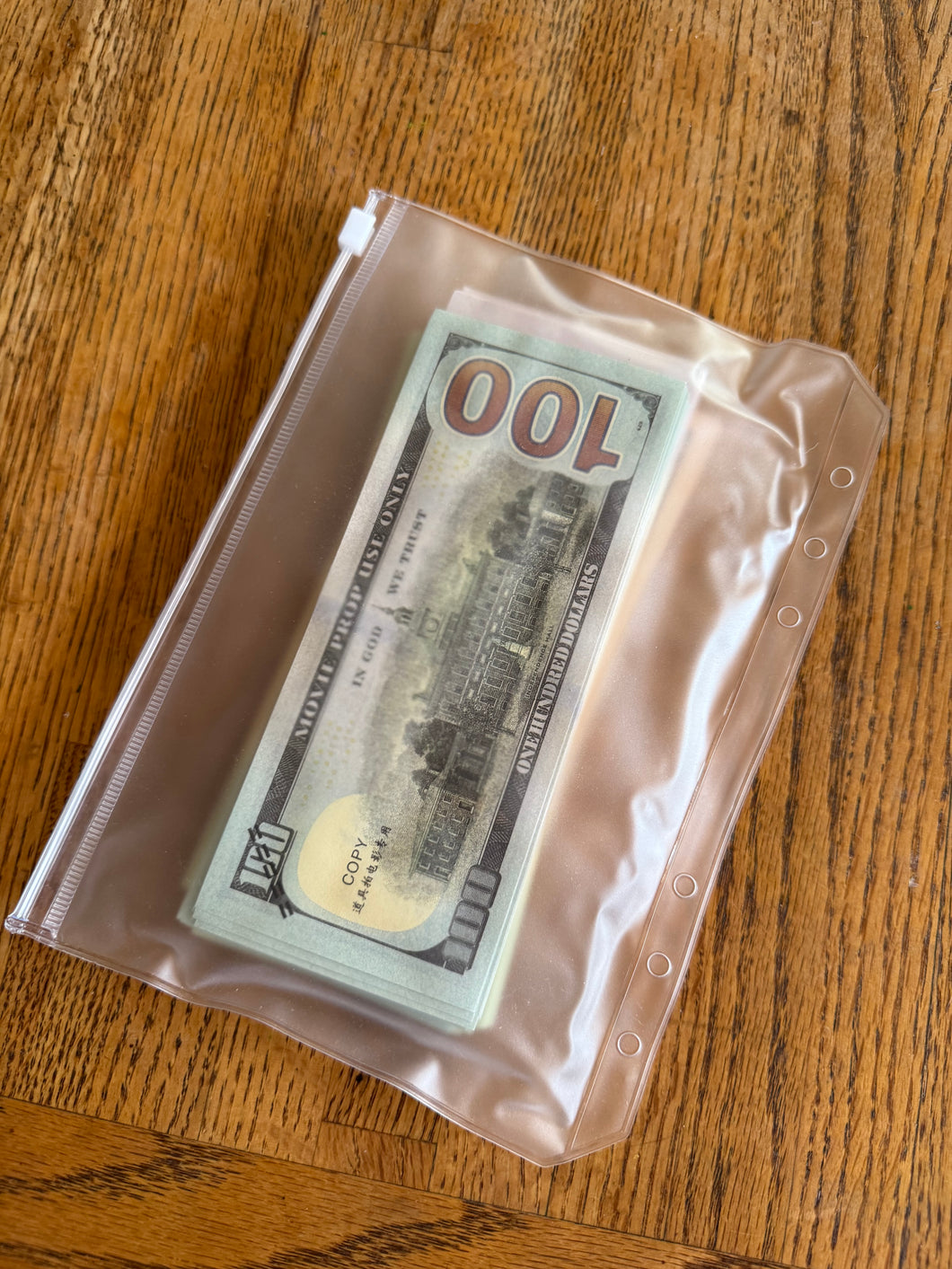 Silicone Cash Envelopes